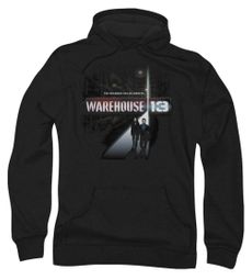 Warehouse 13 Hoodie Sweatshirt The Unknown Black Adult Hoody Warehouse 13 Hoodie Sweatshirt The Unknown Black Adult Hoody