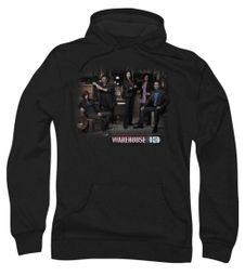 Warehouse 13 Hoodie Sweatshirt Warehouse Cast Black Adult Hoody