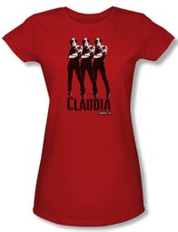 Warehouse 13 Shirt Juniors Claudia Red Tee T-Shirt