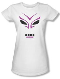 Warehouse 13 Shirt Juniors Iron Shadow White Tee T-Shirt