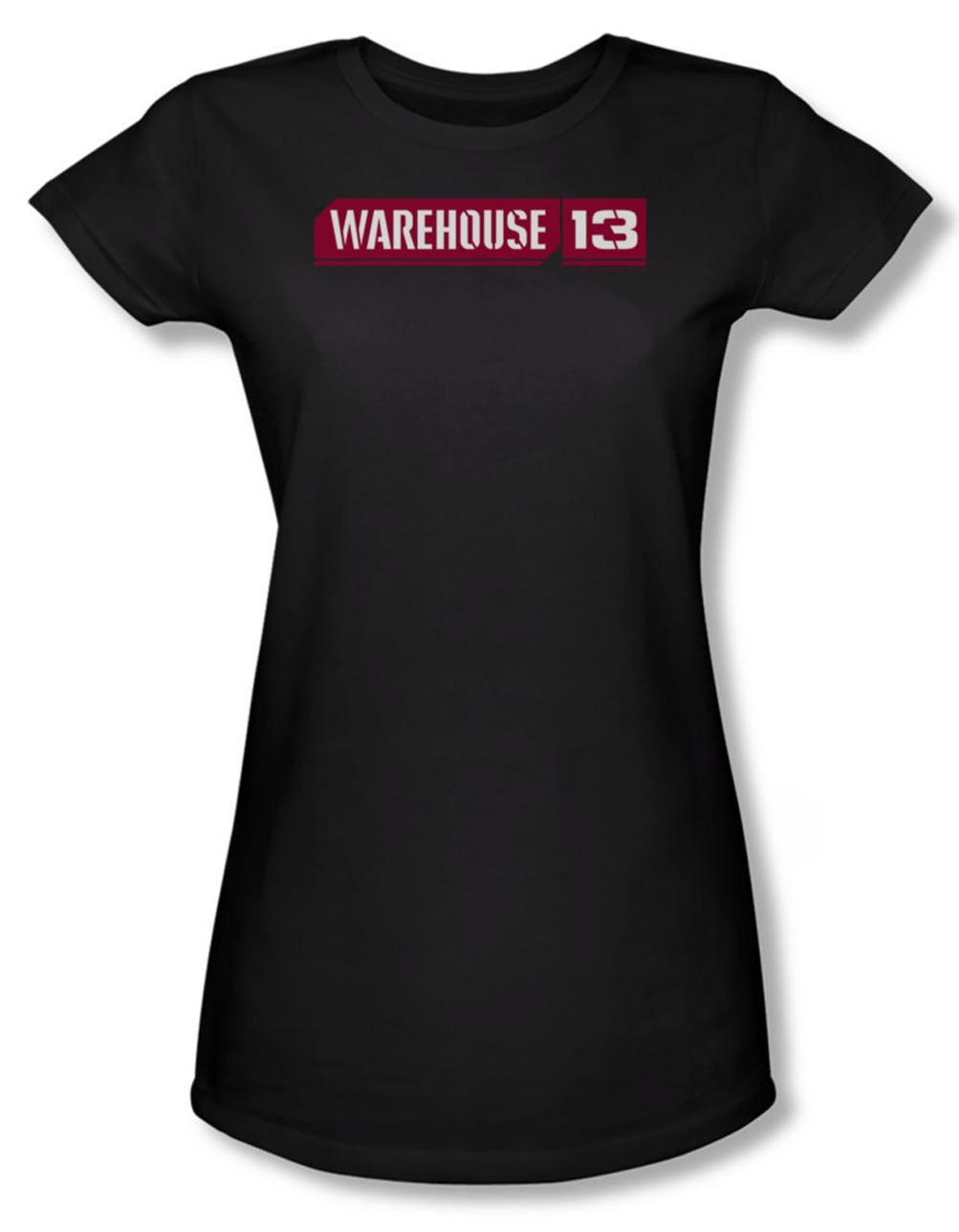 Warehouse 13 Shirt Juniors Logo Black Tee TShirt Warehouse 13 Logo