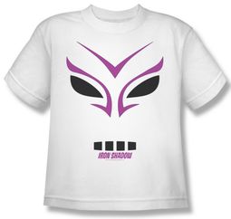 Warehouse 13 Shirt Kids Iron Shadow White Youth Tee T-Shirt