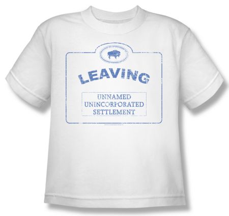 Warehouse 13 Shirt Kids Now Leaving Univille White Youth Tee T-Shirt