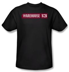 Warehouse 13 Shirt Logo Adult Black Tee T-Shirt