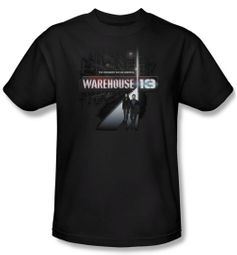 Warehouse 13 Shirt The Unknown Adult Black Tee T-Shirt Warehouse 13 Shirt The Unknown Adult Black Tee T-Shirt
