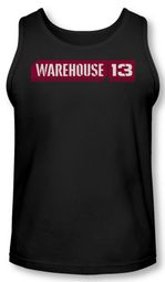 Warehouse 13 Tank Top Logo Black Tanktop