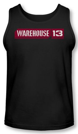 Warehouse 13 Tank Top Logo Black Tanktop