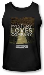Warehouse 13 Tank Top Mystery Loves Black Tanktop Warehouse 13 Tank Top Mystery Loves Black Tanktop