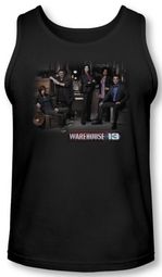 Warehouse 13 Tank Top Warehouse Cast Black Tanktop