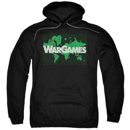 WarGames  Hoodie Game Board Black Sweatshirt Hoody