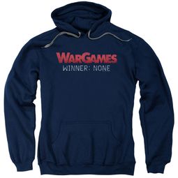 WarGames Hoodie Winner None Navy Blue Sweatshirt Hoody WarGames Hoodie Winner None Navy Blue Sweatshirt Hoody