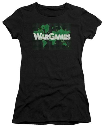 WarGames  Juniors Shirt Game Board Black T-Shirt