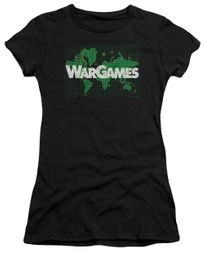 WarGames  Juniors Shirt Game Board Black T-Shirt
