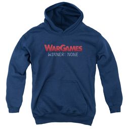 WarGames Kids Hoodie Winner None Navy Blue Youth Hoody WarGames Kids Hoodie Winner None Navy Blue Youth Hoody