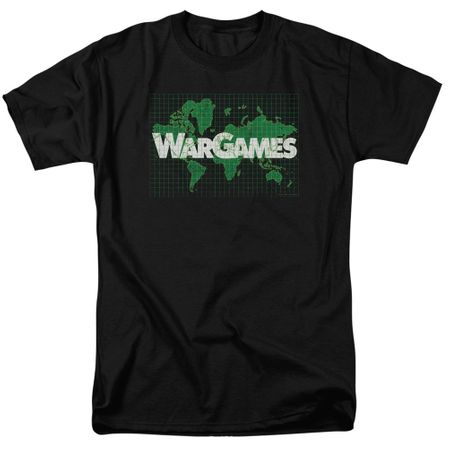 WarGames Shirt Game Board Black T-Shirt