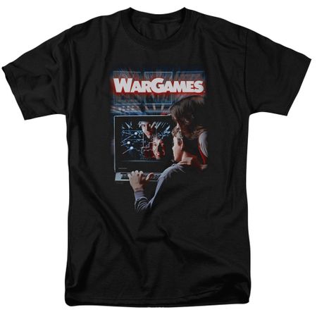 WarGames Shirt Movie Poster Black T-Shirt