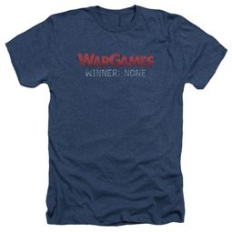 WarGames Shirt Winner None Heather Navy Blue T-Shirt WarGames Shirt Winner None Heather Navy Blue T-Shirt