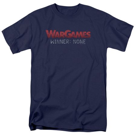 WarGames Shirt Winner None Navy Blue T-Shirt