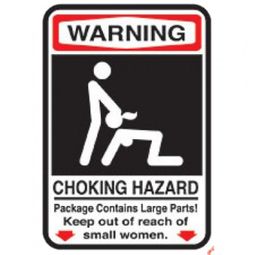Warning - Choking Hazard Funny T-shirt Tee Shirt Warning - Choking Hazard Funny T-shirt Tee Shirt