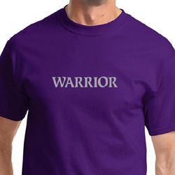 Warrior Text Mens Yoga Shirts
