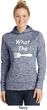 What the Fork WTF Ladies Moisture Wicking Hoodie