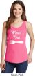 What the Fork WTF Ladies Tank Top