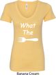 What the Fork WTF Ladies V-Neck Shirt