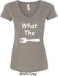 What the Fork WTF Ladies V-Neck Shirt
