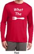 What the Fork WTF Mens Moisture Wicking Long Sleeve Shirt
