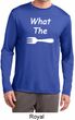What the Fork WTF Mens Moisture Wicking Long Sleeve Shirt