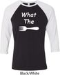 What the Fork WTF Mens Raglan Shirt
