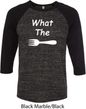 What the Fork WTF Mens Raglan Shirt