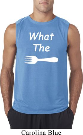 What the Fork WTF Mens Sleeveless Shirt
