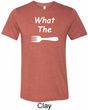 What the Fork WTF Mens Tri Blend Crewneck Shirt