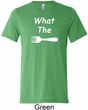 What the Fork WTF Mens Tri Blend Crewneck Shirt