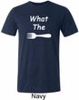 What the Fork WTF Mens Tri Blend Crewneck Shirt