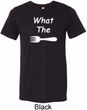 What the Fork WTF Mens Tri Blend Crewneck Shirt