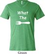 What the Fork WTF Mens Tri Blend V-neck Shirt