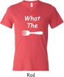 What the Fork WTF Mens Tri Blend V-neck Shirt