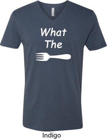 What the Fork WTF Mens V-Neck Shirt