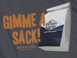 White Castle Gimme A Sack Hamburger Adult T-shirt - Charcoal