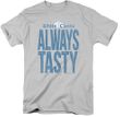 White Castle Hamburgers Always Tasty T-shirt - Silver