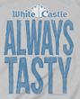 White Castle Hamburgers Always Tasty T-shirt - Silver