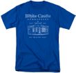 White Castle Hamburgers By The Sack T-Shirt - Royal Blue