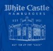 White Castle Hamburgers By The Sack T-Shirt - Royal Blue