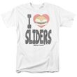 White Castle I Love Sliders Hamburger T-shirt - White