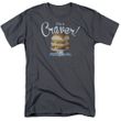 White Castle I'm A Craver Hamburger T-shirt - Charcoal