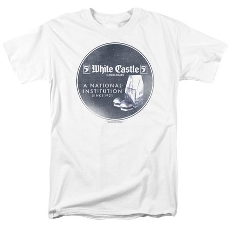 White Castle National Institution Since 1921 T-shirt - White