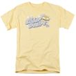 White Castle Slider Desire Hamburger T Shirt - Banana Yellow