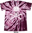 White Distressed Skull Twist Tie Dye Shirt